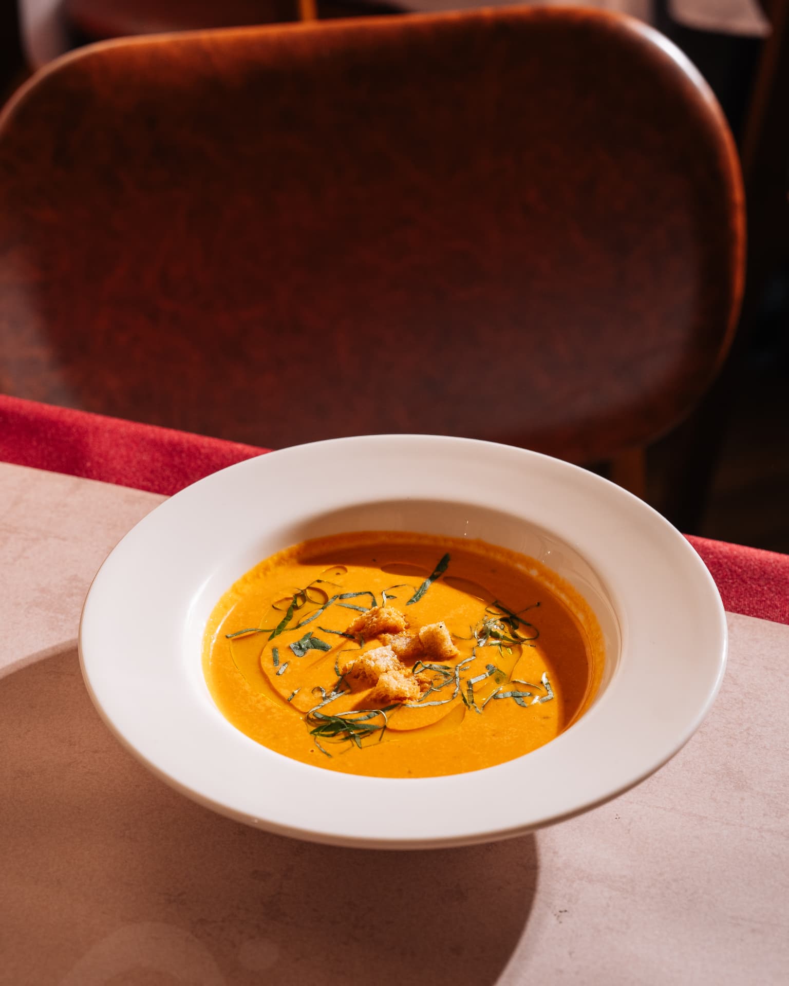 Summer Creamy Tomato Soup