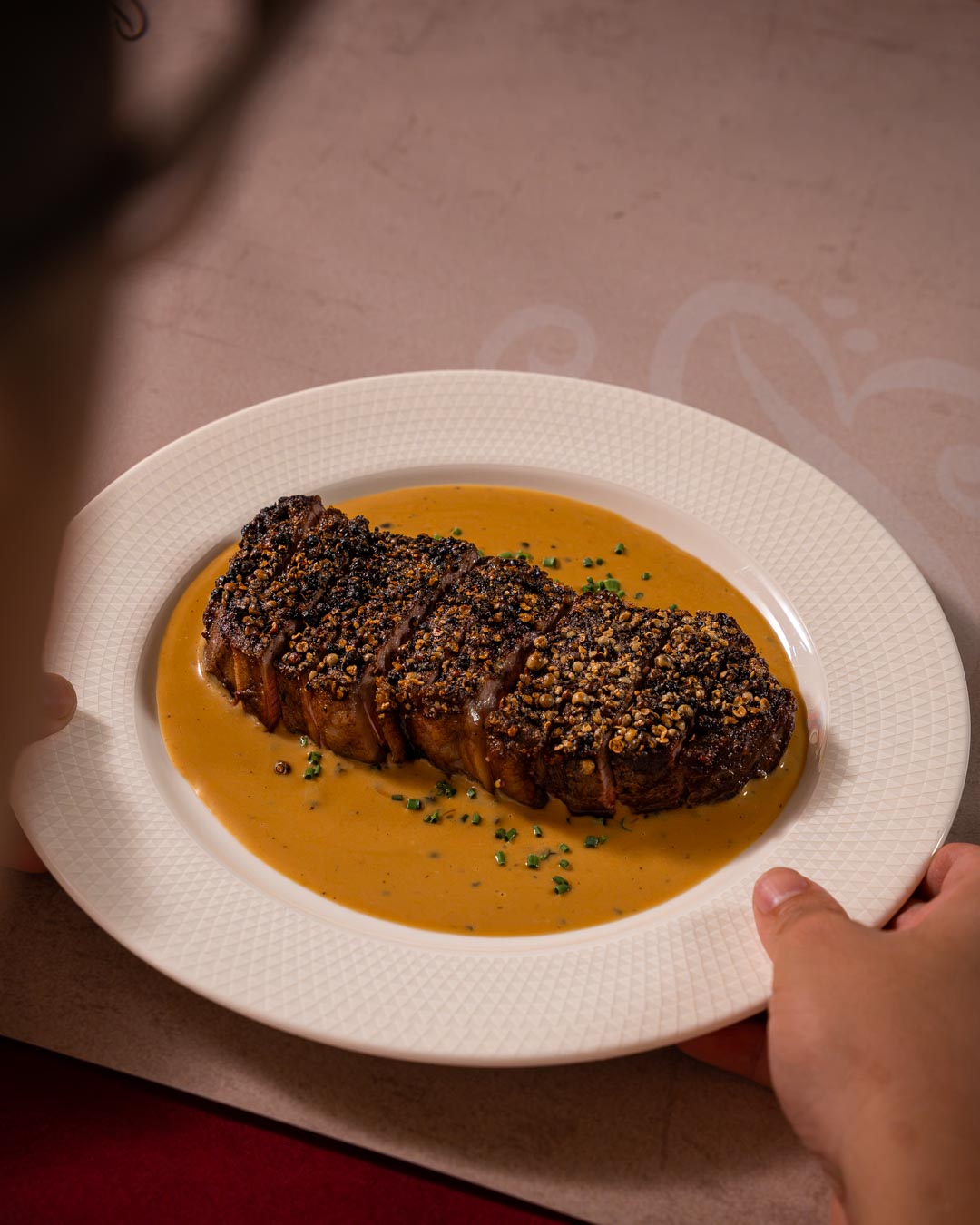 Steak au Poivre